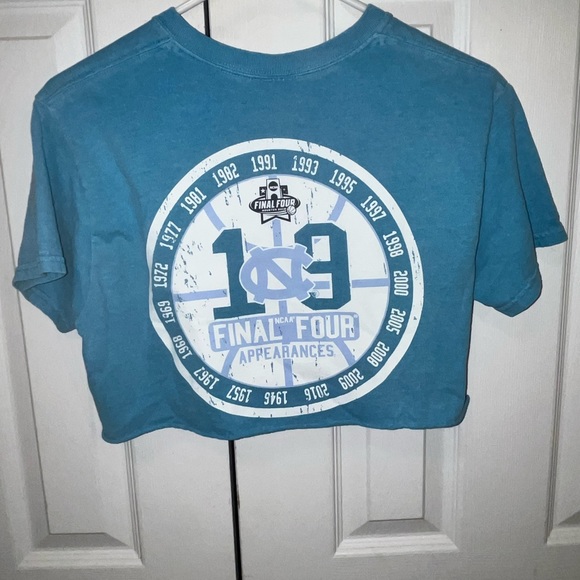 UNC basketball cropped t shirt - Picture 3 of 4